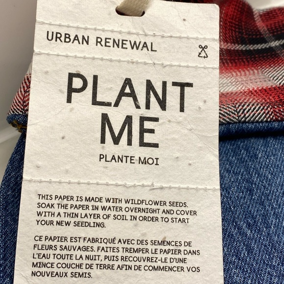 URBAN OUTFITTERS DENIM STOCKING RECLAIMED VINTAGE PIECES NEW - Picture 6 of 10